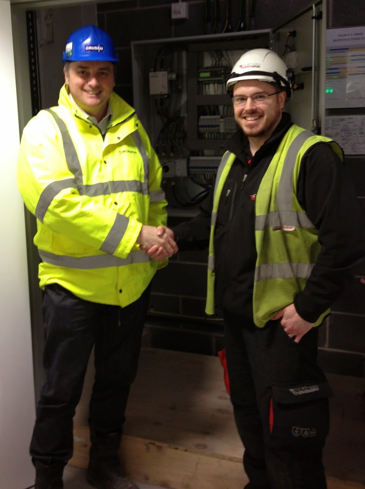 Electrical witness test site