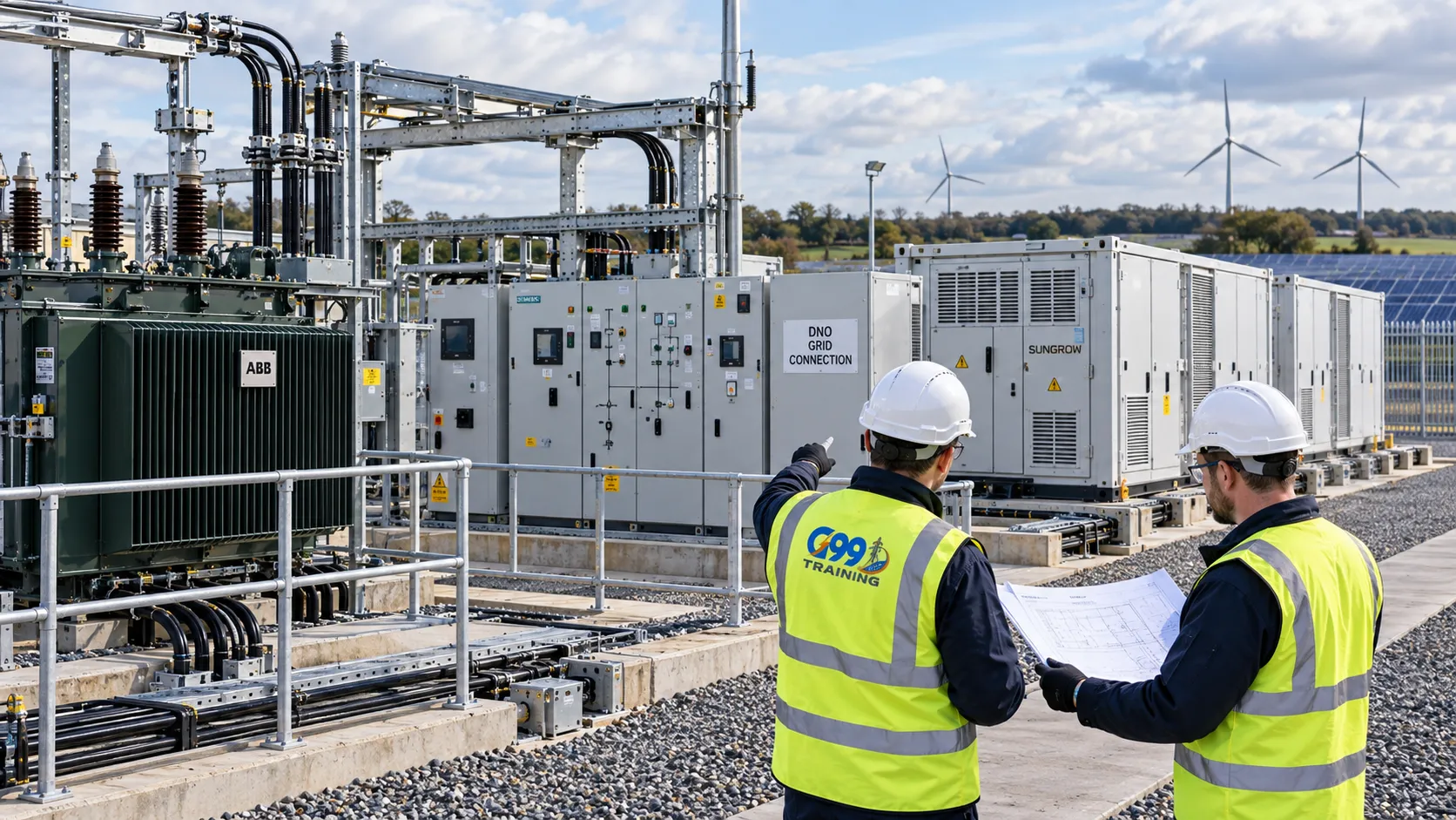 Generating equipment connected to UK distribution network infrastructure